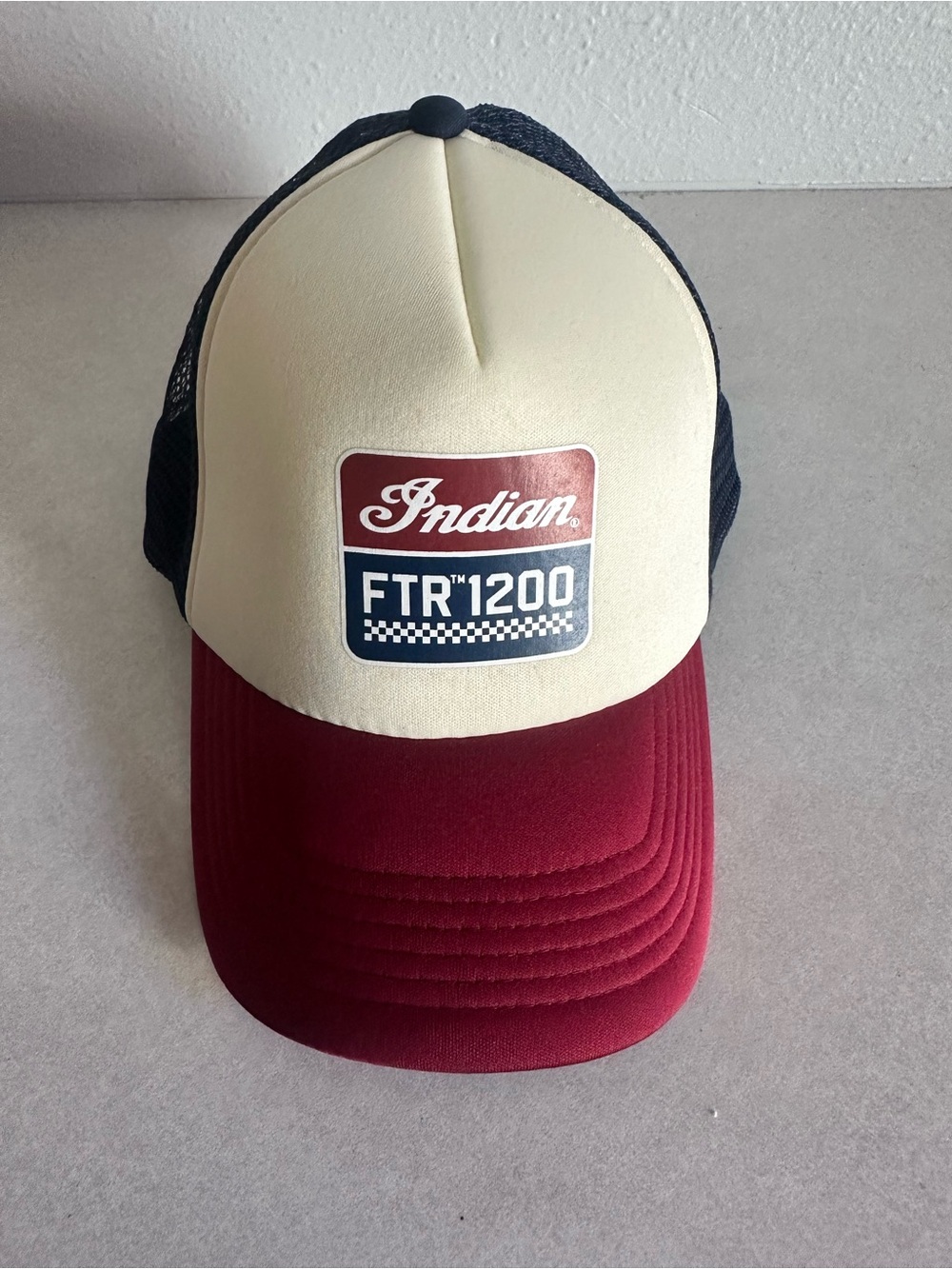 Indian Motorcycles FTR 1200 Trucker Hat. In Excellent Condition.